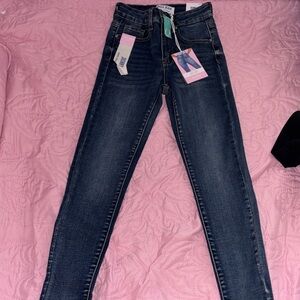 Women’s Dark Wash Skinny Jeans - Denim